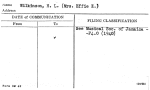 Wilkinson, H.L. (Mrs. Effie E.)