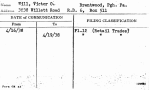 Will, Victor O.