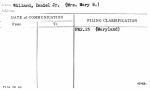 Willard, Daniel Jr. (Mrs. Mary B.)