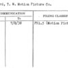 Willard, T.W. Motion Picture Co.