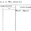 Willett, G.A. (Mrs. Lottie R.)