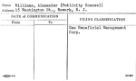 Williams, Alexander (Publicity Counsel)