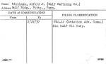 Williams, Alford J. (Gulf Refining Co.)