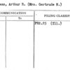 Williams, Arthur R. (Mrs. Gertrude N.)