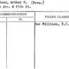 Williams, Arthur S. (Pres.)