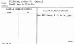 Williams, Arthur S. (Pres.)