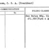 Williams, C.S.A. (President)