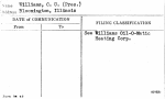 Williams, C.U. (Pres.)