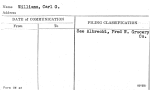 Williams, Carl O.