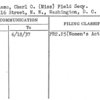 Williams, Charl O. (Miss) Field Secy.