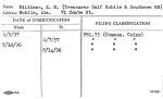 Williams, E.M. (Treasurer Gulf Mobile & Southern RR)