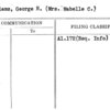Williams, George H. (Mrs. Mabelle C.)