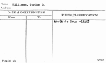 Williams, Gordon D.