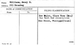 Williams, Henry D.