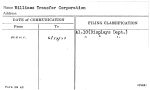 Williams Transfer Corporation