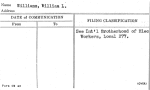 Williams, William L.