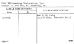 Williamsburg Restoration, Inc.
