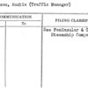 Williamson, Austin (Traffic Manager)