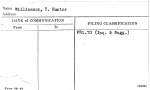 Williamson, T. Hunter