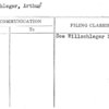 Willschleger, Arthur
