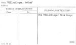 Willschleger, Arthur