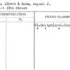 Wilson, Albert & Rahm, August J.