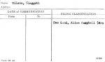 Wilson, Claggett