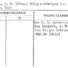 Wilson, D.R. (Pres.) Willys-Overland Co.