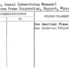 Wilson, Donald (Advertising Manager)