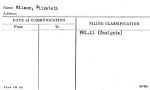 Wilson, Elizabeth