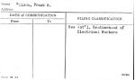 Wilson, Frank A.