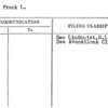 Wilson, Frank L.
