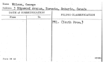 Wilson, George