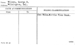 Wilson, George B.