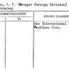 Wilson, J.T. (Manager Foreign Division)
