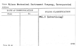 Wilson Mechanical Instrument Company, Incorporated