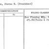 Wilson, Steven B. (President)