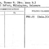 Wilson, Thomas W. (Mrs. Anna B.)