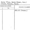 Wimer, Harry (Pres. Harry Wimer, Inc.)