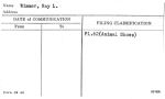 Wimmer, Ray L.