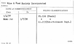 Wine & Food Society Incorporated