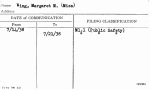 Wing, Margaret M. (Miss)