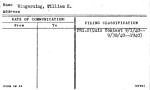 Wingerning, William E.