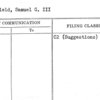Wingfield, Samuel G. III