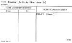 Winslow, C.E.A. (Mrs. Anne R.)