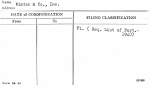 Winter & Co., Inc.