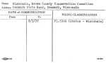 Wisconsin, Brown County Conservation Committee