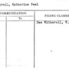 Witherell, Katherine Peel