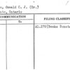 Withrow, Oswald C.J. (Dr.)