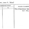 Witmer, Anne F. (Miss)